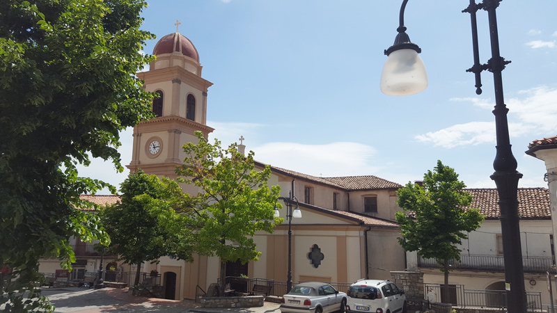 chiesa san giovanni battista piazza garibaldi chiaromonte rpovincia di potenza